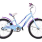 USED Liv Bella Kid's 20" Cruiser Bike w/ Fenders Light Blue/Purple/White