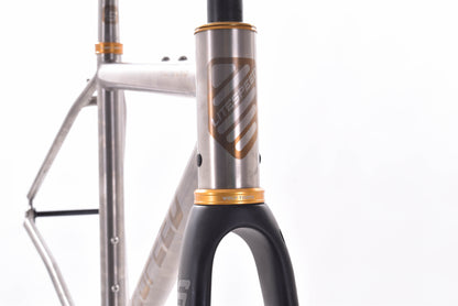 USED Litespeed Arenberg Titanium Disc Brake Endurance Road Frameset Small w/ Carbon Fork, Wolf Tooth Headset and Seatpost