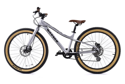 USED Vitus 24+ Alloy Kids Rigid Mountain Bike 1x7 speed Silver