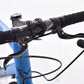 USED 2017 Felt FR60 Road Bike 56cm Shimano Claris 2x8 speed Aluminum Frame Carbon Fork Blue/Red