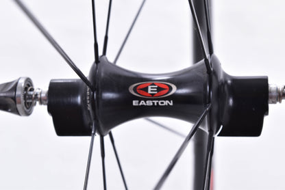 USED Easton EC90 TT 700C Carbon Tubular Wheelset Quick Release Rim Brake
