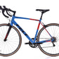 USED 2017 Felt FR60 Road Bike 56cm Shimano Claris 2x8 speed Aluminum Frame Carbon Fork Blue/Red