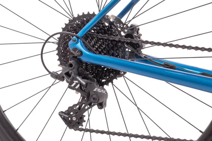 USED 2025 Trek FX Sport 5 Large Carbon Flat Bar Fitness Hybrid Bike SRAM Apex 1x11 speed Blue