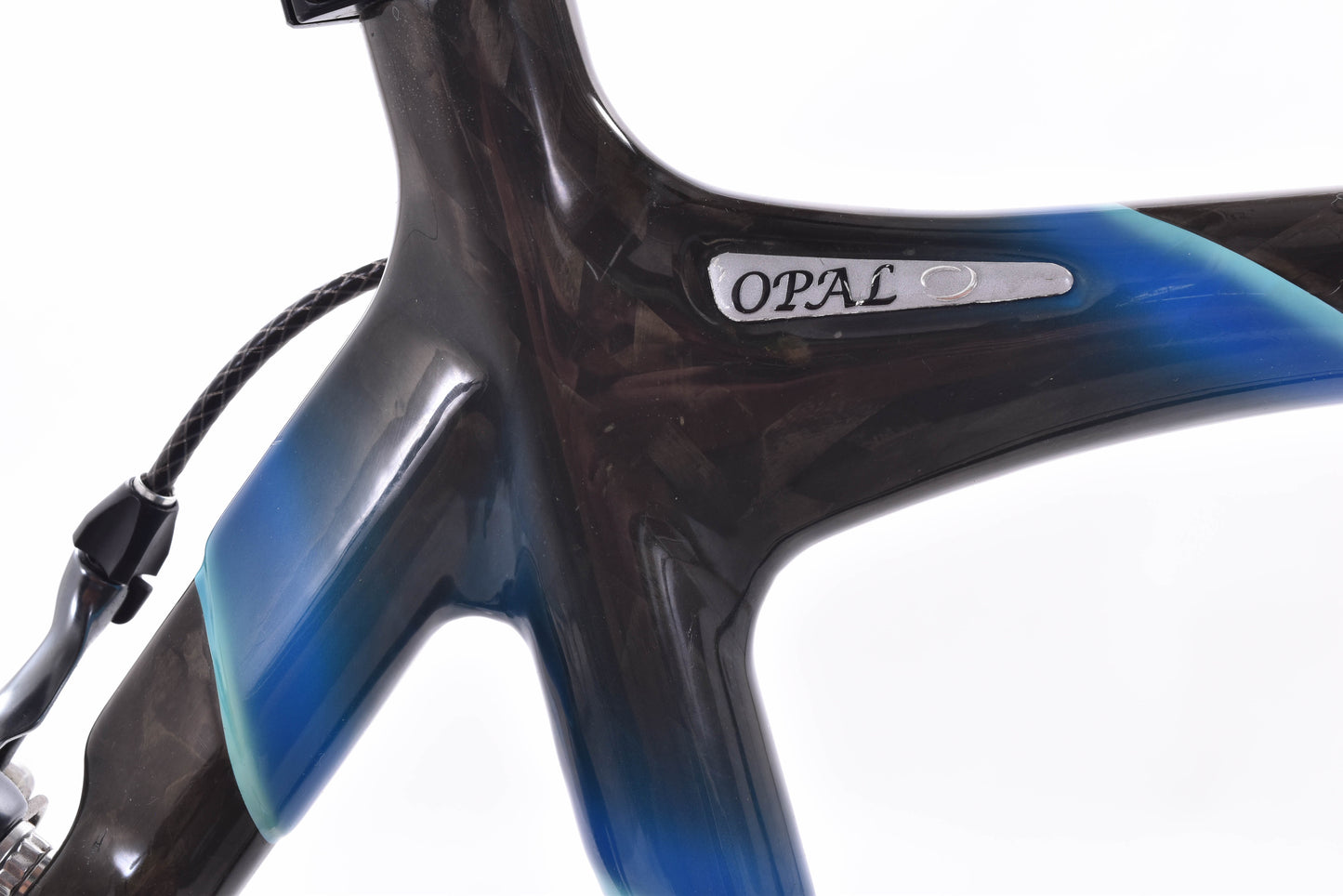 USED Orbea Opal 55cm Carbon Road Bike Shimano Ultegra 2x10 speed Black/Blue