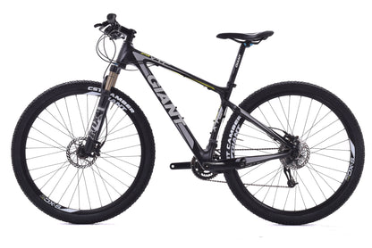USED Giant XTC 2 Carbon Hardtail Mountain Bike Medium 29" SRAM Avid Fox