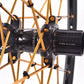 USED Crank Brothers Cobalt 2 / Iodine 3 26" Disc Tubeless Wheelset Black Gold Twin Pair