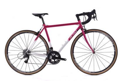 USED All-City Mr. Pink 49cm Steel Road Bike SRAM Rival 2x11 Rim Brake