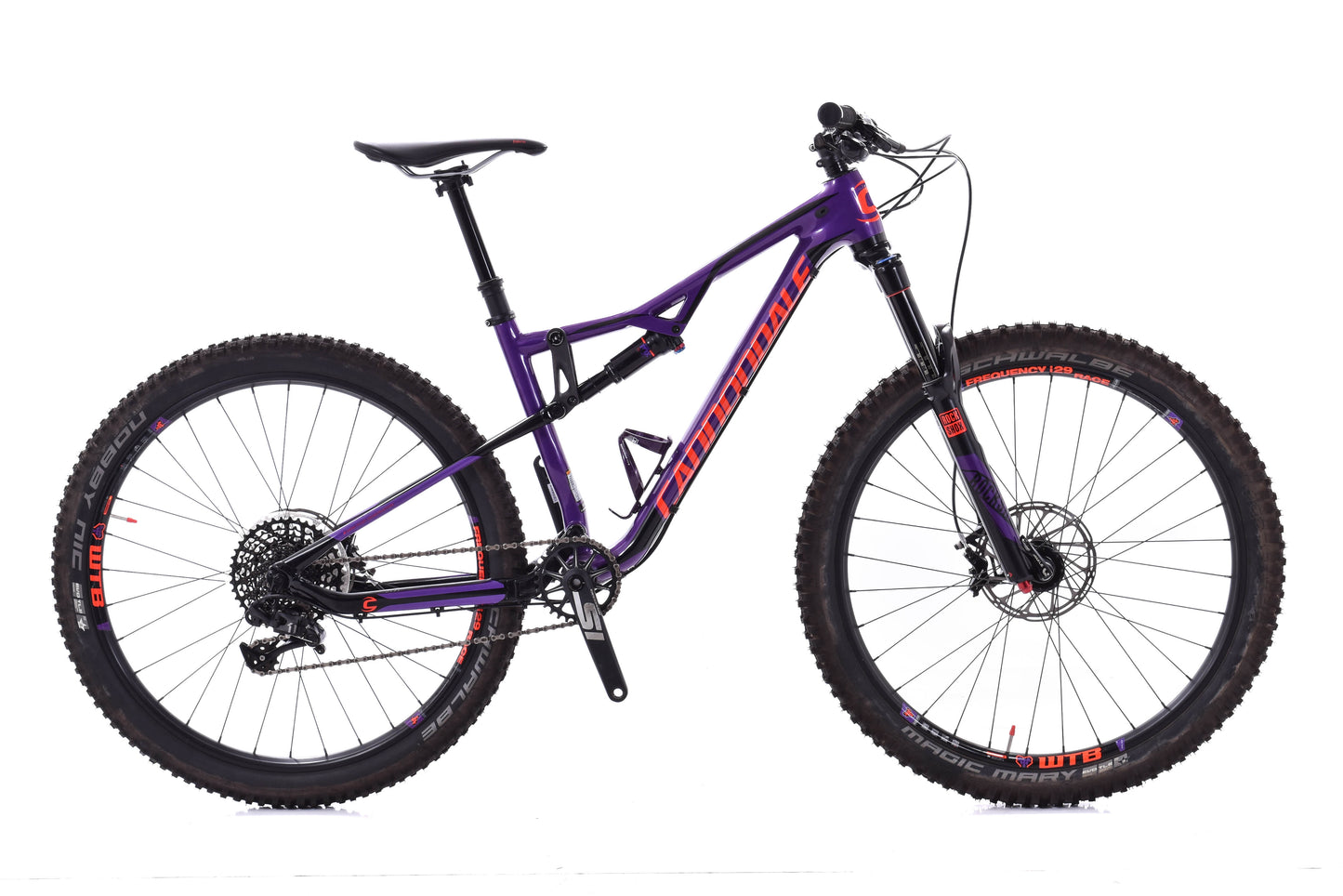 USED 2017 Cannondale Habit Carbon SE Small 27.5" SRAM 1X11 RockShox Pike Purple