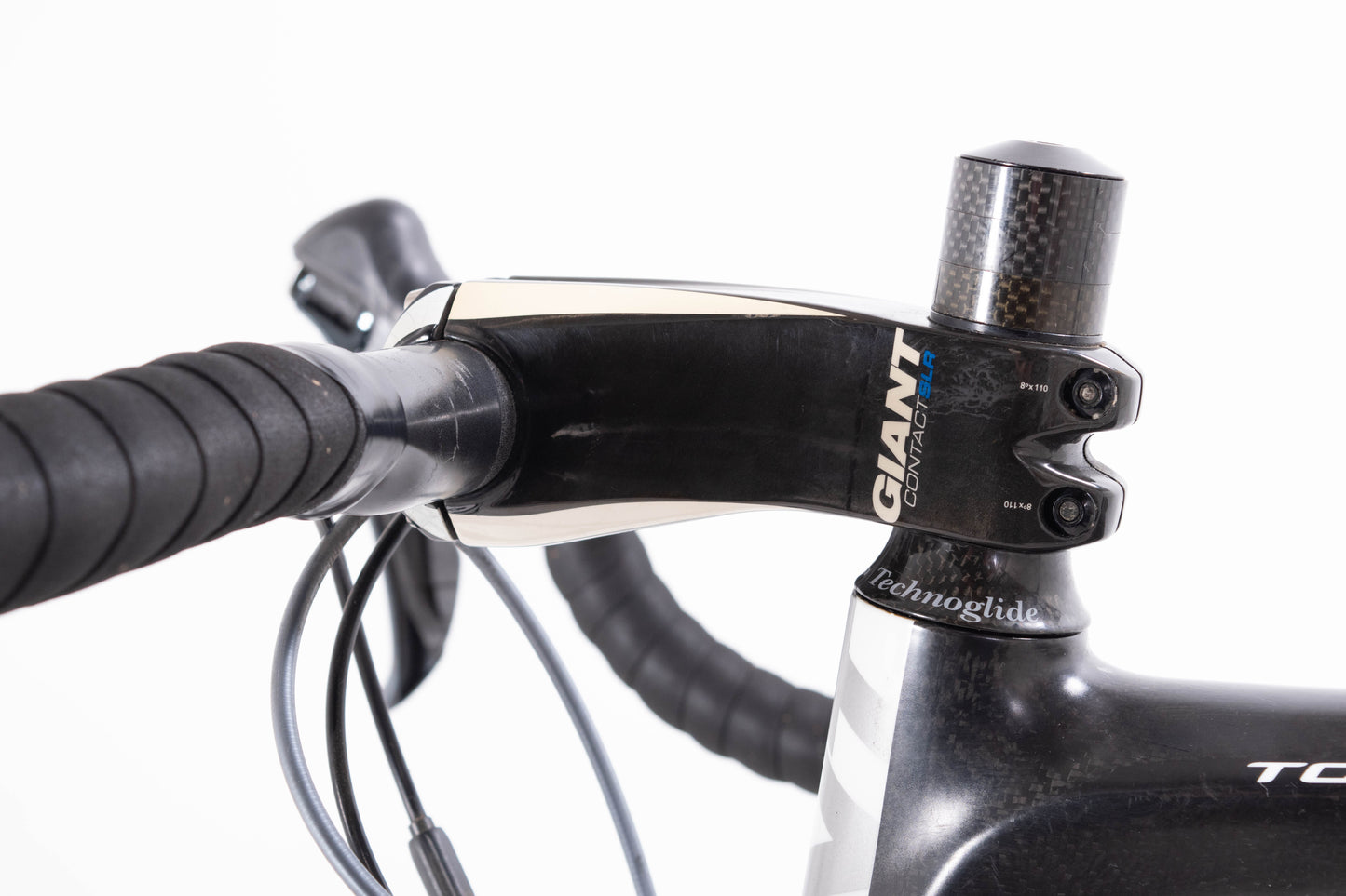 USED 2011 Giant TCR Advanced SL 2 M/L Carbon Road Bike Shimano Dura-Ace 2x11 with ISP, Pioneer Power Meter