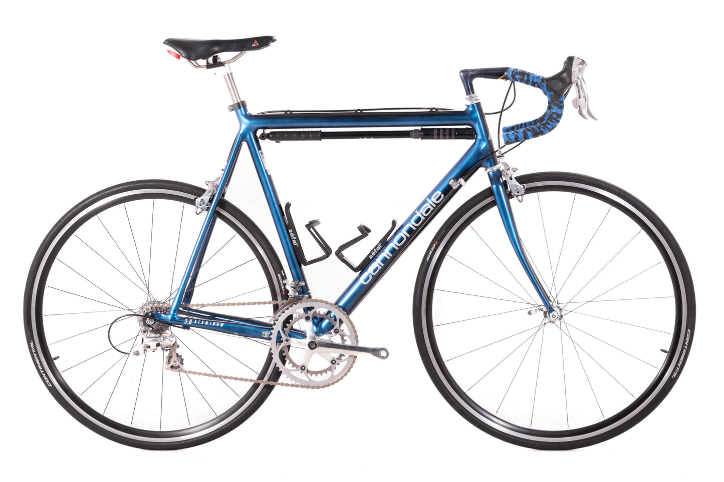 USED Vintage 1992 Cannondale 3.0 Criterium 58cm Aluminum Road Bike Shimano Ultegra 6500 2x9 speed Blue AS IS