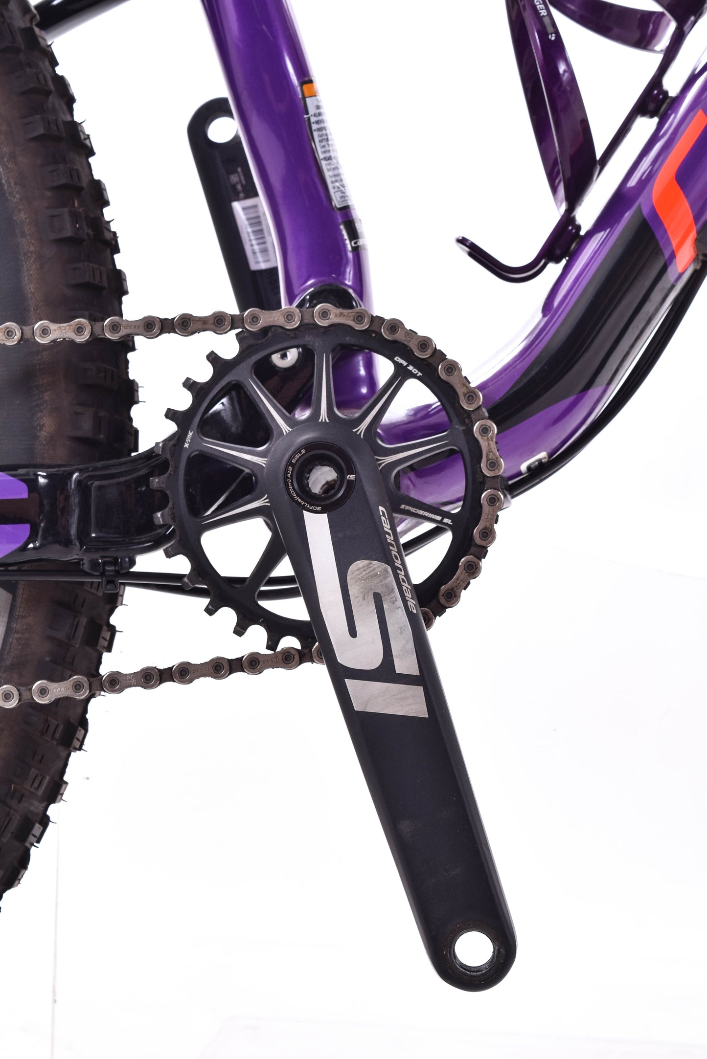 USED 2017 Cannondale Habit Carbon SE Small 27.5" SRAM 1X11 RockShox Pike Purple