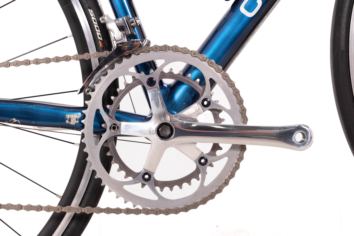 USED Vintage 1992 Cannondale 3.0 Criterium 58cm Aluminum Road Bike Shimano Ultegra 6500 2x9 speed Blue AS IS