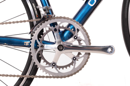 USED Vintage 1992 Cannondale 3.0 Criterium 58cm Aluminum Road Bike Shimano Ultegra 6500 2x9 speed Blue AS IS