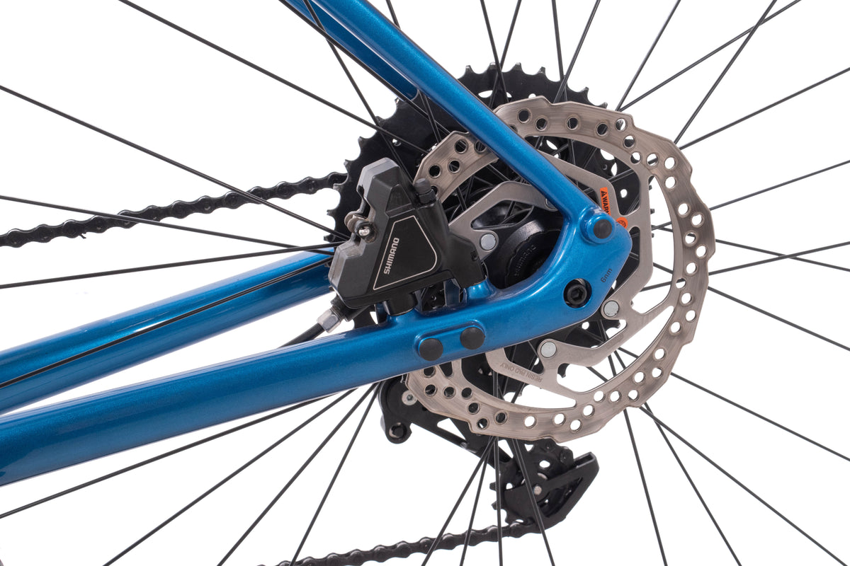 USED 2025 Trek FX Sport 5 Large Carbon Flat Bar Fitness Hybrid Bike SRAM Apex 1x11 speed Blue