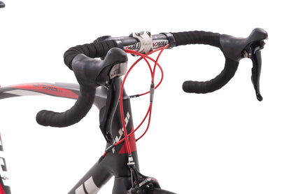 USED 2012 Fuji Gran Fondo 3.0 Large Carbon Endurance Road Bike Shimano 105 2x10 Speed Black/Red/White