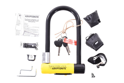 USED Kryptonite New York Lock 4X8", Keyed U Lock
