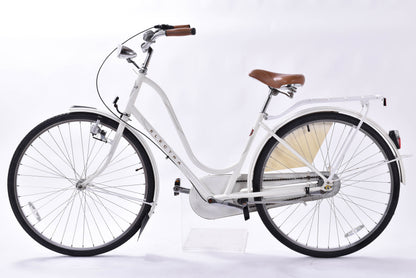 USED Electra Amsterdam Classic Cruiser 3 Speed White w/ Fenders