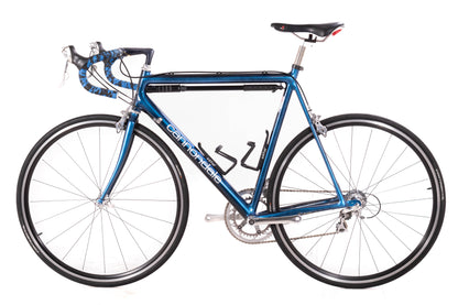 USED Vintage 1992 Cannondale 3.0 Criterium 58cm Aluminum Road Bike Shimano Ultegra 6500 2x9 speed Blue AS IS
