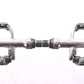 USED Vintage Shimano Dura-Ace PD-7700 Clipless Pedal Set SPD-R Polished Silver