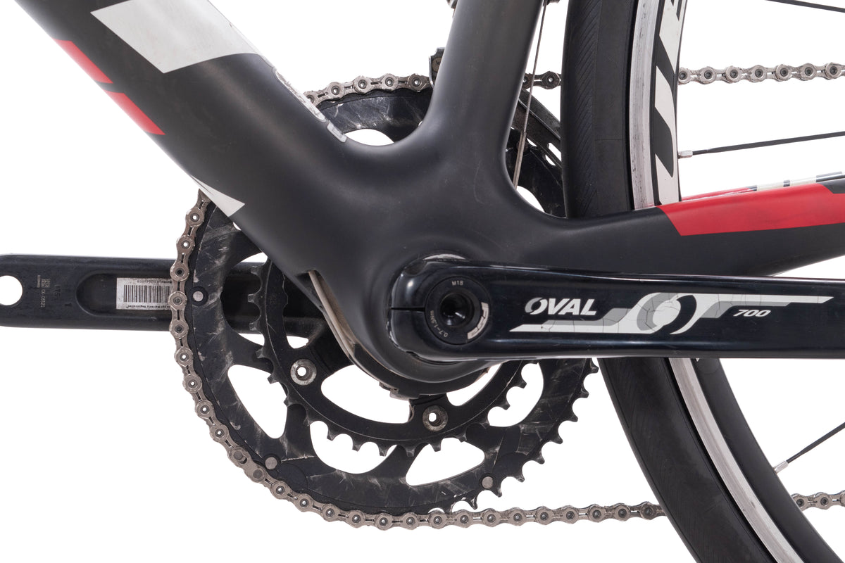 USED 2012 Fuji Gran Fondo 3.0 Large Carbon Endurance Road Bike Shimano 105 2x10 Speed Black/Red/White