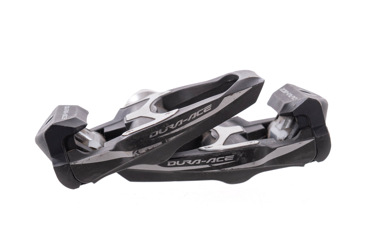 USED Shimano Dura-Ace PD-9000 SPD-SL Road Bike Pedals