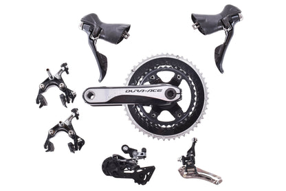 USED Shimano Dura-Ace 9000/9100 Mechanical Rim Brake Road Groupset 172.5mm 52/36T Crank