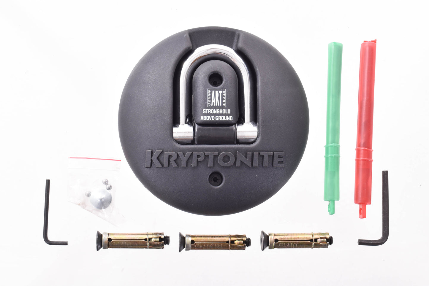 NEW without box Kryptonite Stronghold Anchor Permanent Locking Point