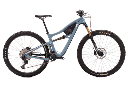 USED 2022 Ibis Ripley V4 Medium Carbon Full Suspension MTB Shimano SLX 1x12 Blue Steel Fox Factory