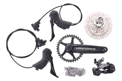 NEW Take Off Shimano GRX RX600/RX812 1x11 speed Gravel Groupset 11-42T Cassette RaceFace 175mm 36T Crankset