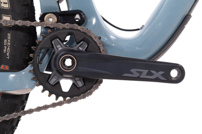 USED 2022 Ibis Ripley V4 Medium Carbon Full Suspension MTB Shimano SLX 1x12 Blue Steel Fox Factory