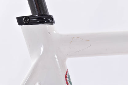 USED Bianchi Super Pista 55cm Track Bike White/Red/Green
