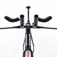 USED Fuji Aloha 54cm Alloy Aero TT Road Bike Frame w/ Carbon Fork and Cockpit