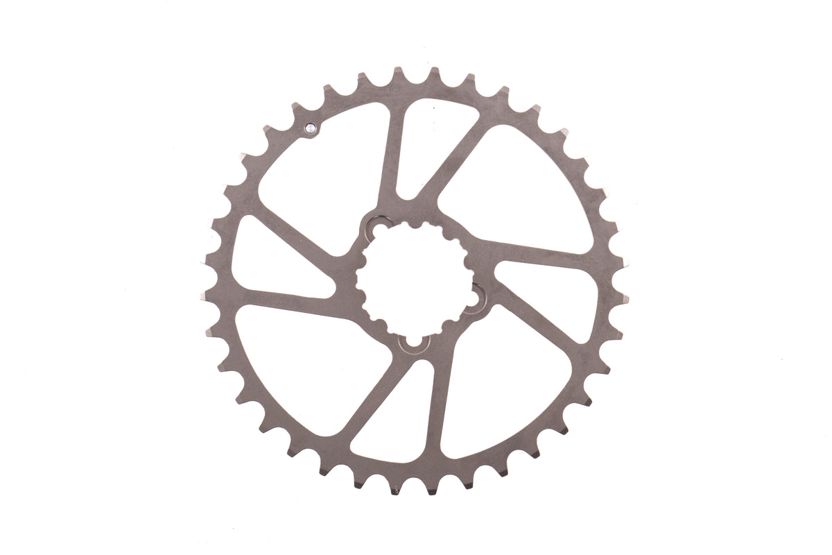 NEW Carbon-Ti X-Monoring Ti 36T Truvativ 1x Chainring SRAM 3-Bolt Direct Mount Titanium