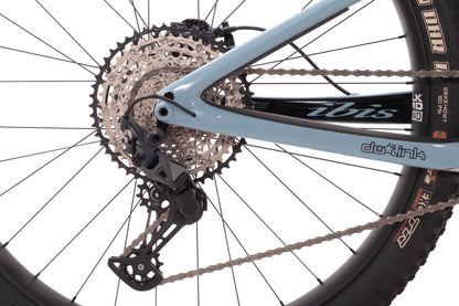 USED 2022 Ibis Ripley V4 Medium Carbon Full Suspension MTB Shimano SLX 1x12 Blue Steel Fox Factory