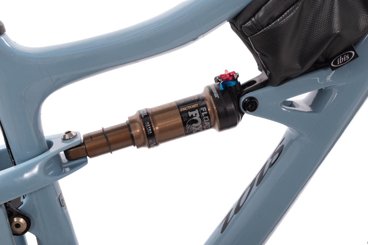 USED 2022 Ibis Ripley V4 Medium Carbon Full Suspension MTB Shimano SLX 1x12 Blue Steel Fox Factory