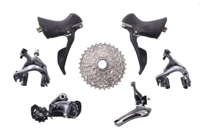 USED Shimano Ultegra 6800 2x11 speed Mechanical Road Groupset Medium Cage 11-32t ST, FD, RD, BR