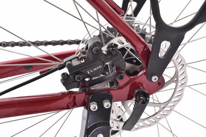 USED 2021 Trek Verve 2 Disc Lowstep Alloy Upright Hybrid Medium Rage Red