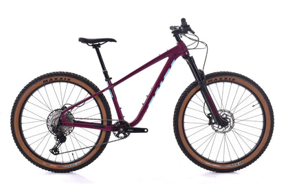USED Salsa Timberjack XT 27.5+ - Dark Red Hardtail Mountain Bike Small