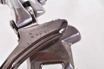 USED Shimano Dura-Ace FD-7703 3x9 speed Triple Front Derailleur Braze-On Silver