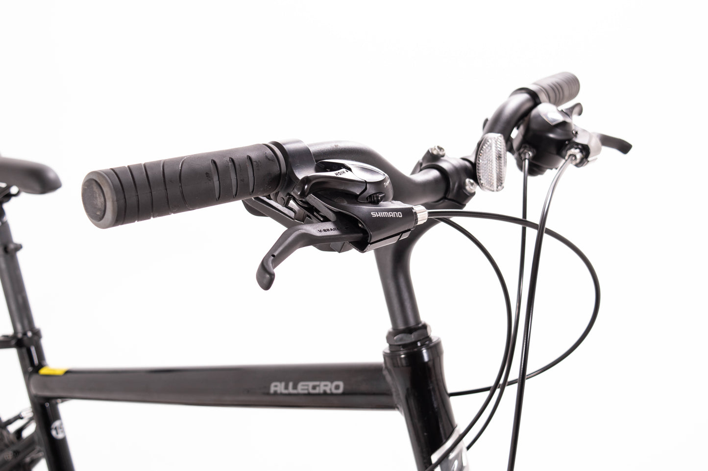USED Jamis Allegro A3 Hybrid Bike 19" Aluminum Gloss Black 3x7 Shimano