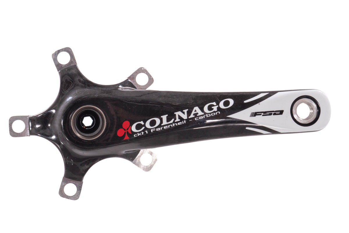 NEW take off Colnago CKT1 Farenheit Carbon FSA MegaExo 170mm Crankset 110mm BCD