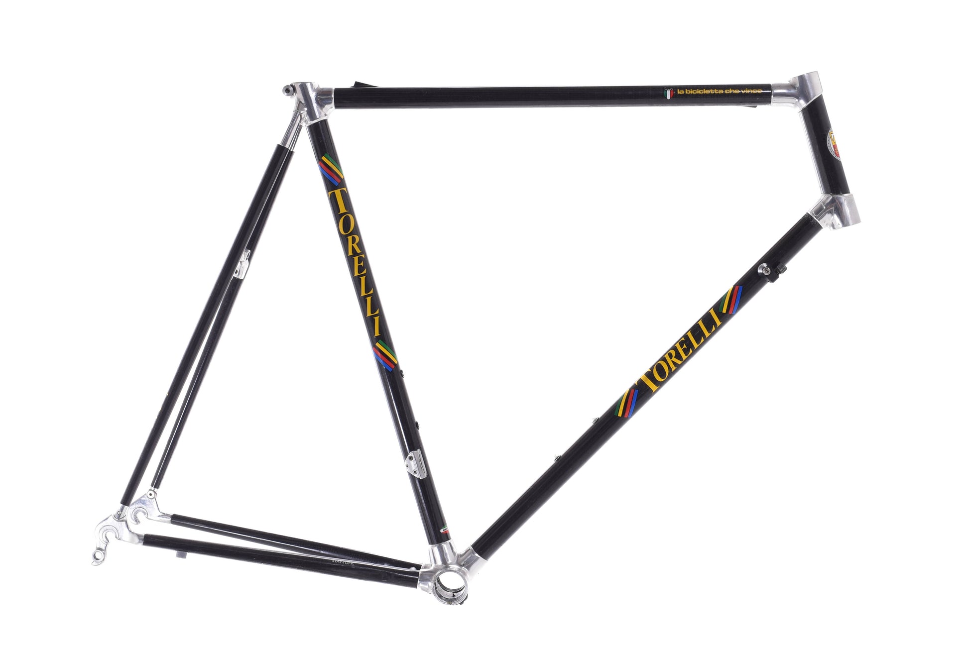 USED Torelli Record Carbonio 60cm Lugged Carbon Road Bike Frame by Ala