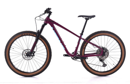 USED Salsa Timberjack XT 27.5+ - Dark Red Hardtail Mountain Bike Small