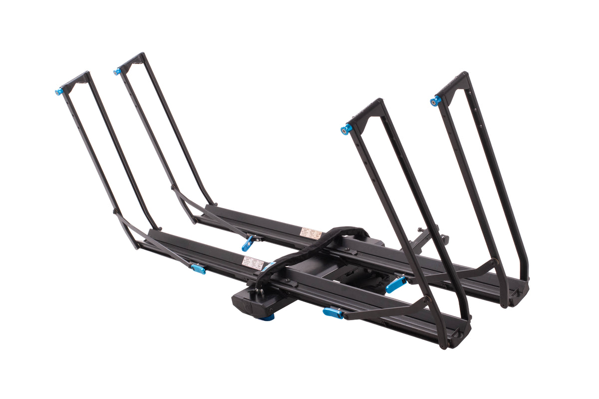 USED Rocky Mounts Guiderail 2 Bike Hitch Rack 1.25" Receiver