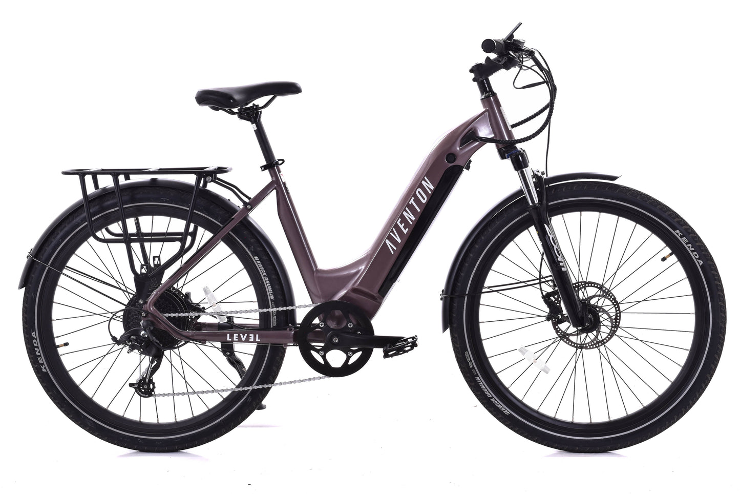 USED Aventon Level 1 Electric Bike M/L Step Thru Commuter