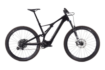 USED 2021 Specialized Turbo Levo SL Comp Carbon Large Black/Gun Metal Electric Mountain Bike