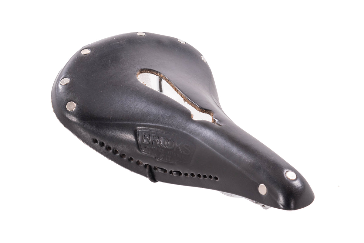 USED Brooks B17 Carved Leather Saddle Black
