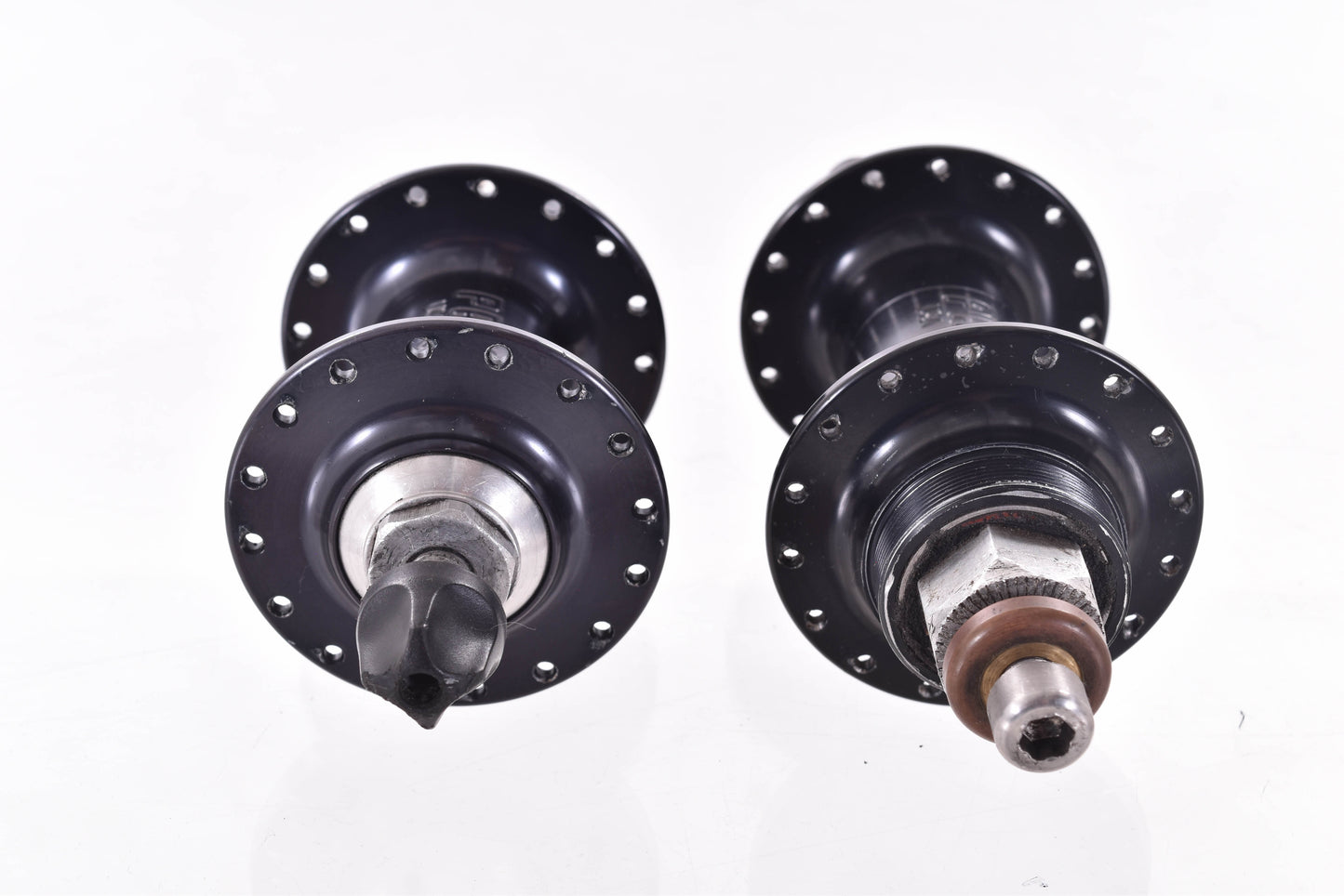 USED Paul Components USA Single Speed 32H 6 bolt Disc Brake Hubset w/ Rear Disc Brake Conversion Adaptor