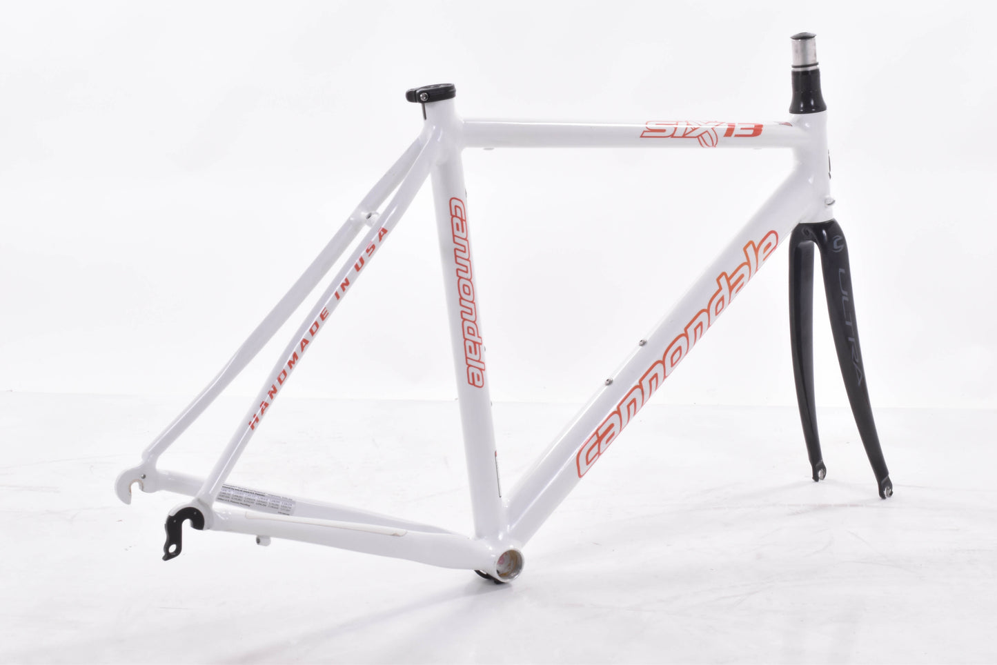 USED Cannondale Six 13 52cm Aluminum/Carbon Road Bike Frame Made in the USA