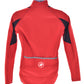 USED Castelli Rosso Corsa Jersey/Jacket Set Men's Small Red/Orange Short Sleeve/Long Sleeve